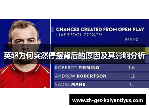 英超为何突然停摆背后的原因及其影响分析 英超为何突然停摆背后的原因及其影响分析